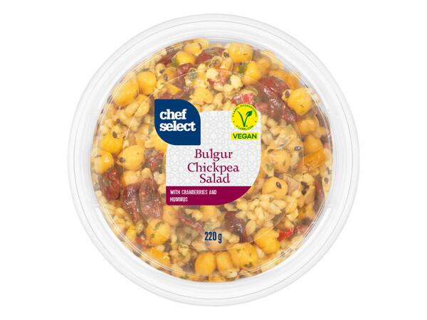 Bulgur Chickpea Salad