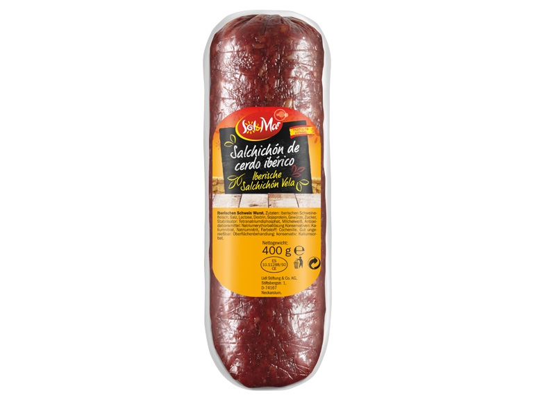 SOL & MAR Salchichón de cerdo iberico