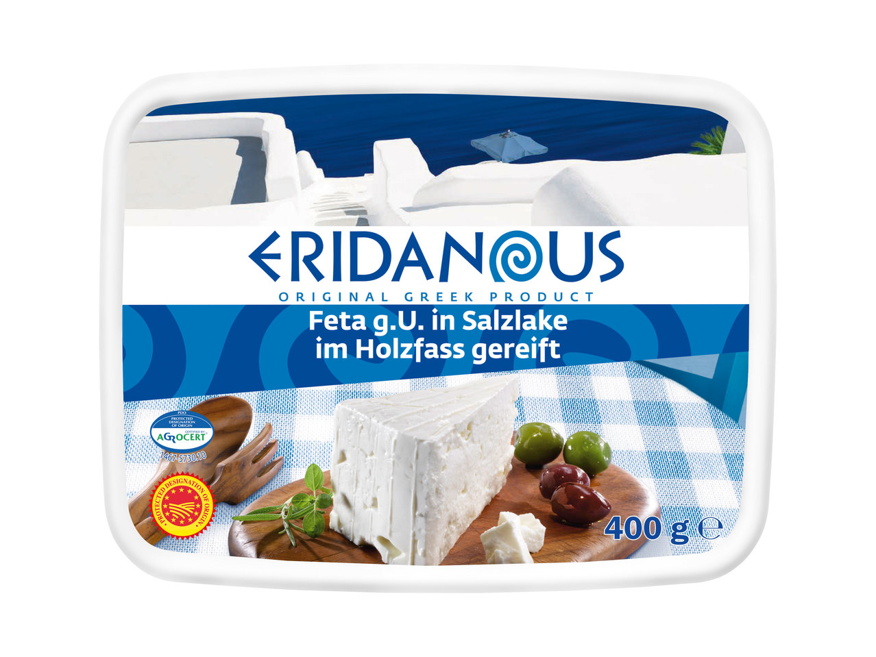 ERIDANOUS Original griechischer Feta g.U.