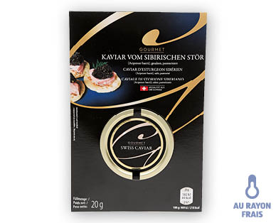 Caviar impérial GOURMET