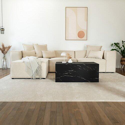 HOME DELUXE Sofa Verona - L, beige