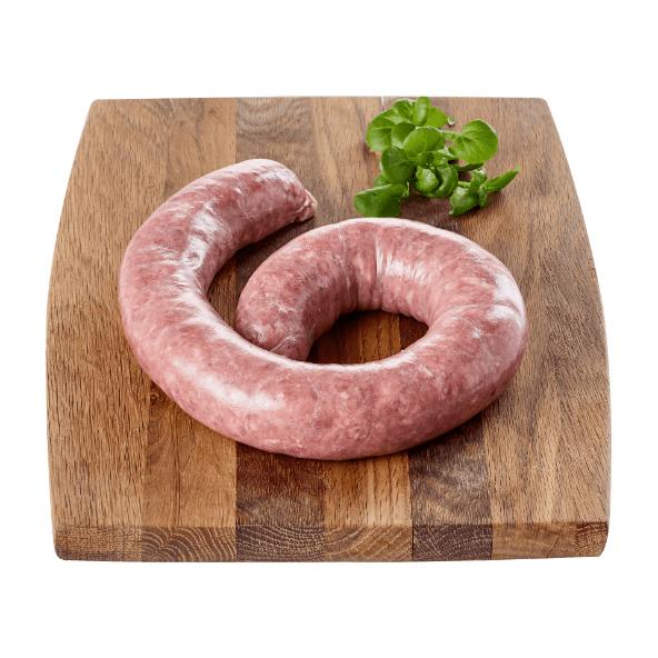 Økologisk medister af dansk gris