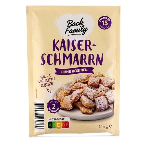 BACK FAMILY Süße Mahlzeiten, Kaiserschmarrn