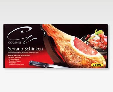 Jambon Serrano espagnol original GOURMET