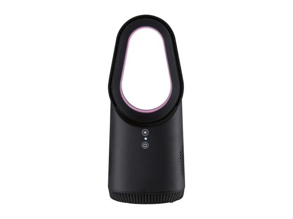 Black Bladeless Mini Desk Fan
