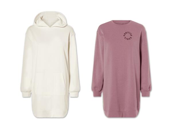 Damen Sweatkleid