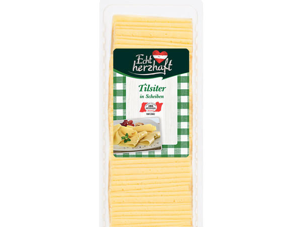 ECHT HERZHAFT Tilsiter in Scheiben