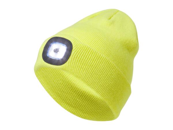 Crivit LED Beanie Hat - Neon Yellow