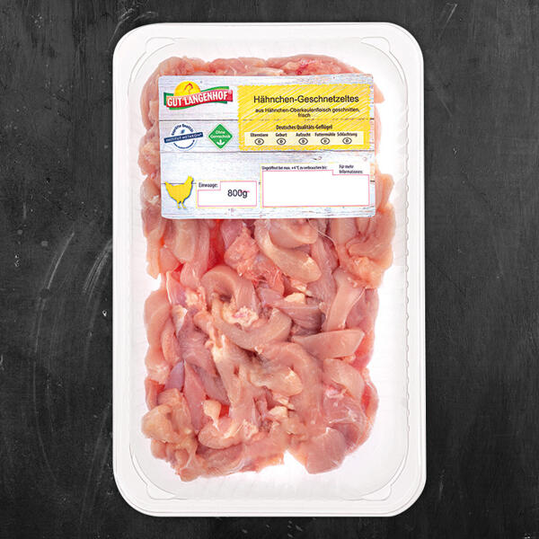 Hähnchen Oberkeulen Geschnetzeltes