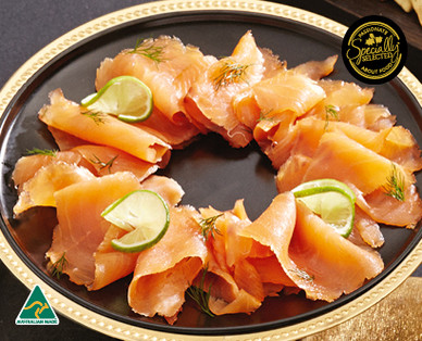 SPECIALLY SELECTED SCOTCH WHISKY CURED SMOKED SALMON 200G