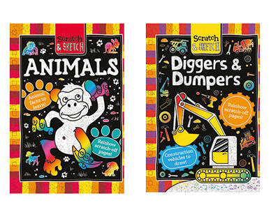 Scratch and Sketch Books