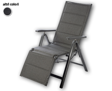 Poltrona relax in alluminio GARDENLINE(R)