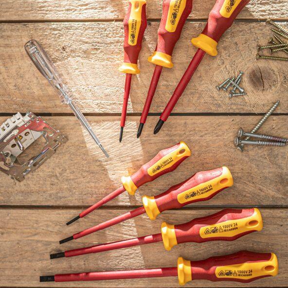 WORKZONE(R) 				Jeu de tournevis, 8 pcs