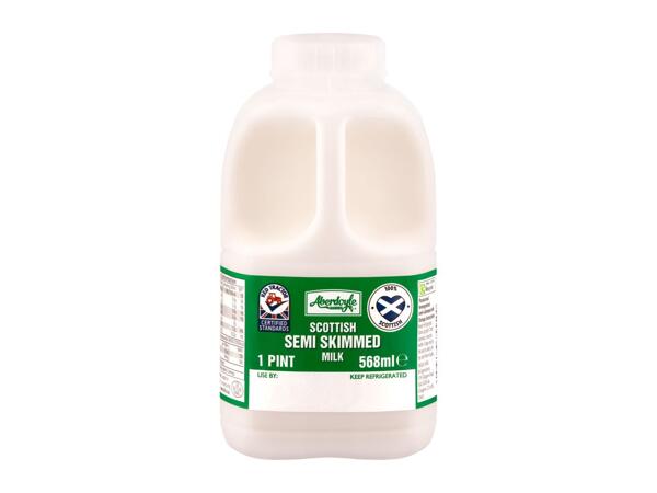 Aberdoyle Dairies Scottish Semi Skimmed Milk