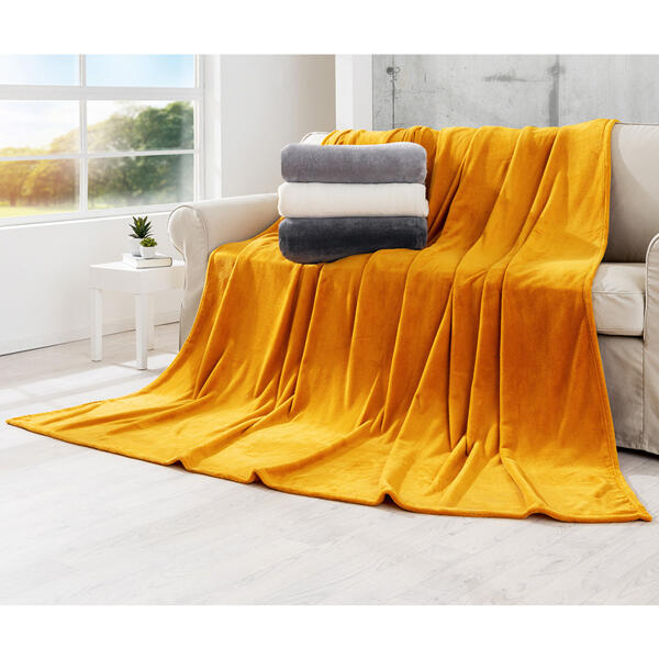 XXL-Mikrofaser-Flauschdecke
