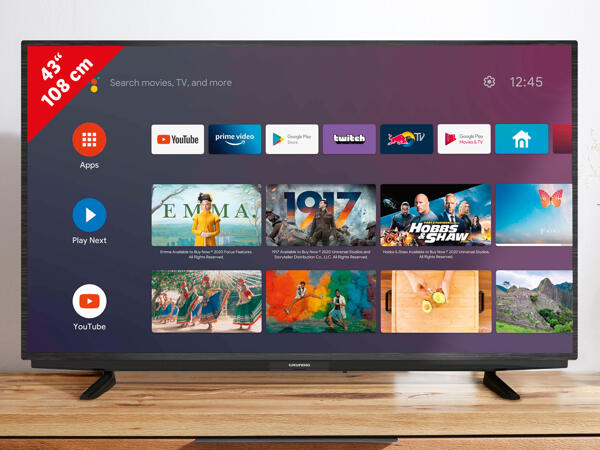 Grundig UHD Smart TV 43" VLX 22 LDL