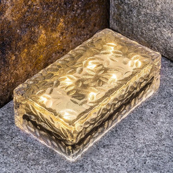 Solar-Glas-Leuchtstein