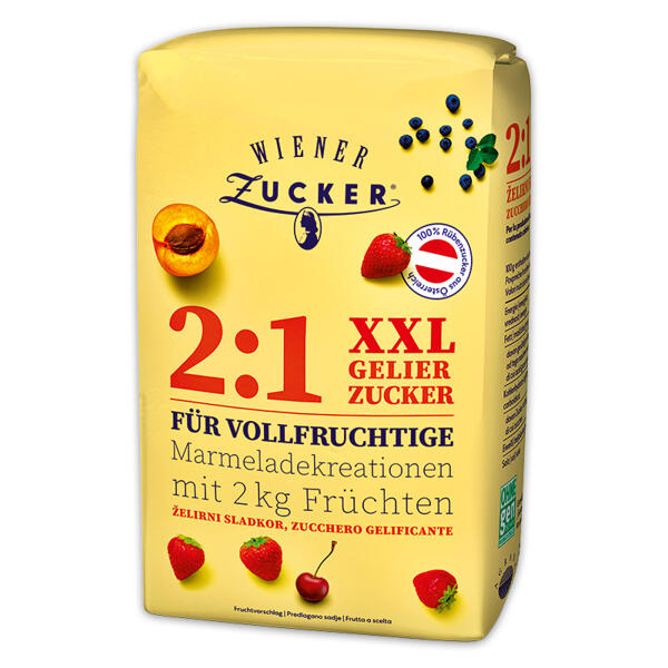 Gelierzucker XXL 2:1