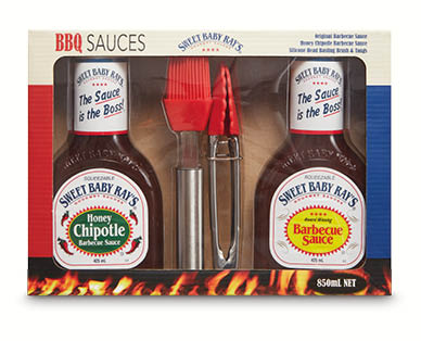 Sweet Baby Ray's Sauce and Utensil Gift Pack