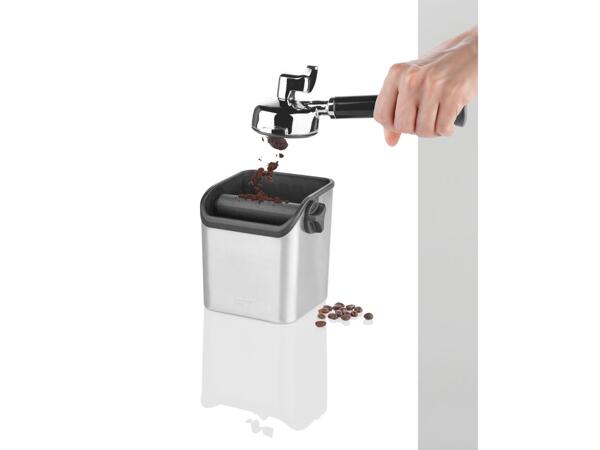 Tamper station or coffee knock box