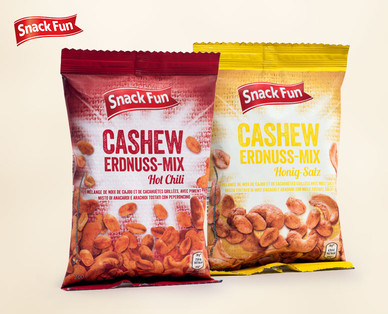 SNACK FUN Cashew-Erdnuss-Mix