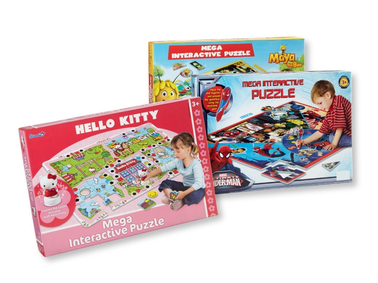 Interactieve vloerpuzzel