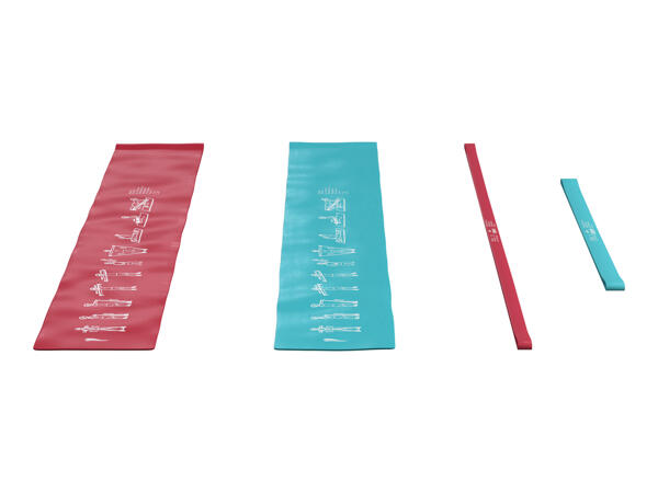 Crivit Resistance Band Set - 4 piece set