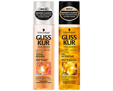 SCHWARZKOPF GLISS KUR 
 SPRAY DOPO SHAMPOO