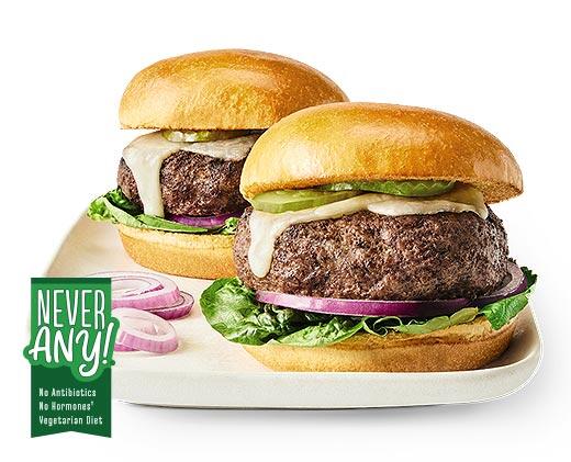 Never Any! 
 Fresh Ground Bison