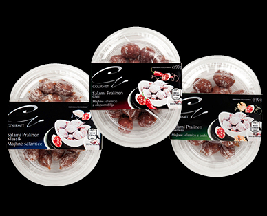 GOURMET Salami-Pralinés