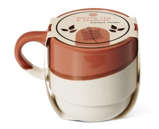 Huntington Home 
 Ceramic Mug Candle