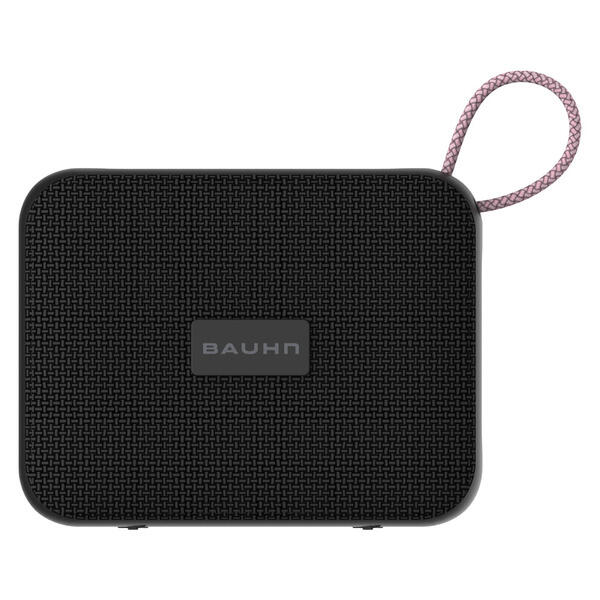 Bauhn Black/Pink Bluetooth Speaker