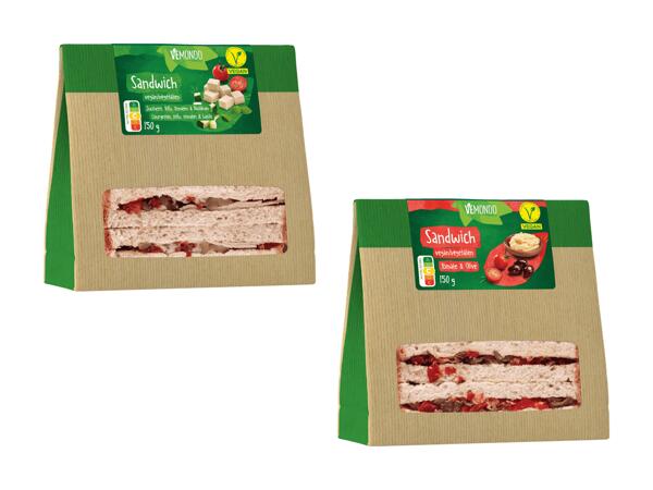 Sandwiches végans