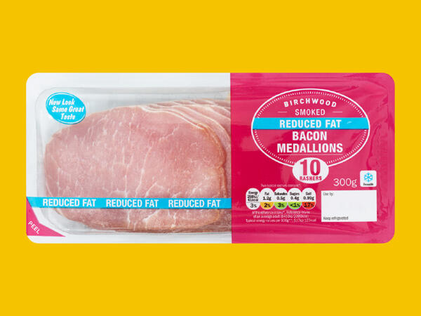 Birchwood 10 Reduced Fat Bacon Medallions