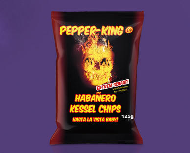 PEPPER-KING(R) Habanero Kesselchips