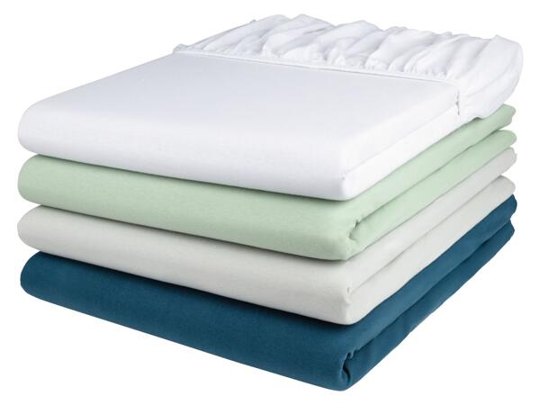 Jersey Fitted Sheet, Single