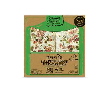 Mama Cozzi's Pizza Kitchen Jalapeño Popper or Bacon Cheese Breadsticks