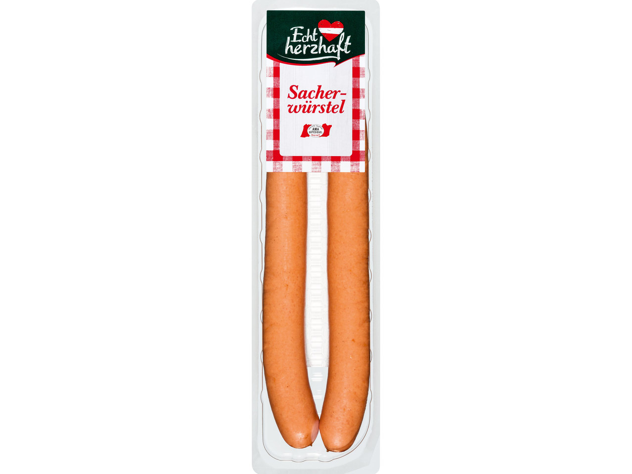 ECHT HERZHAFT Sacherwürstel