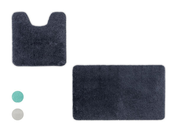 Tapis de bain, 2 pièces