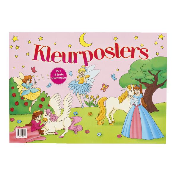 Kleurposters, 16 st.