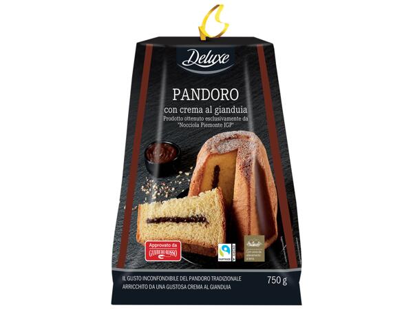 Pandoro with Gianduia Cream
