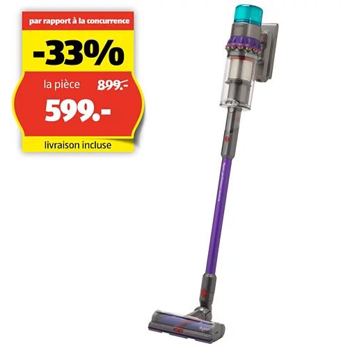 DYSON Aspirateur sans fil Gen5 Absolute, nickel/violet