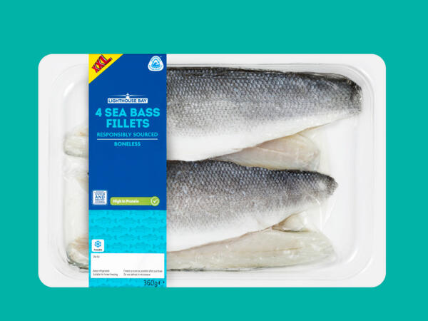 Lighthouse Bay 4 Sea Bass Fillets