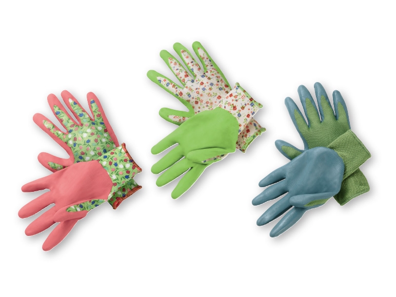 FLORABEST Nitrile Gardening Gloves
