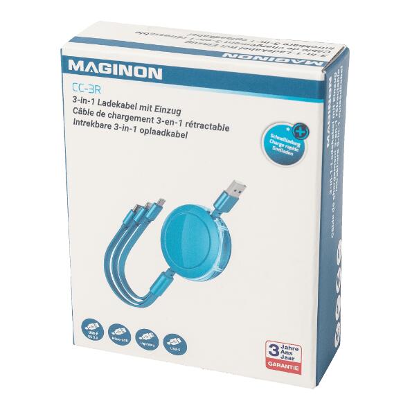 MAGINON(R) 				3-in-1-Ladekabel