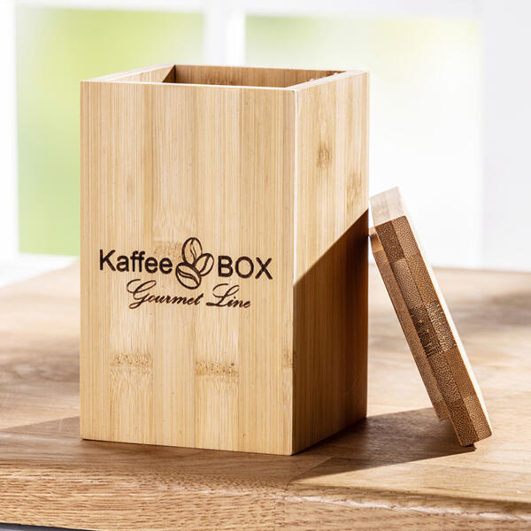 Bambus-Kaffee-/ Teebox