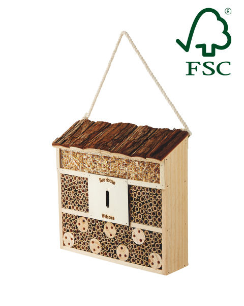 Bee and Insect House with Flat Roof