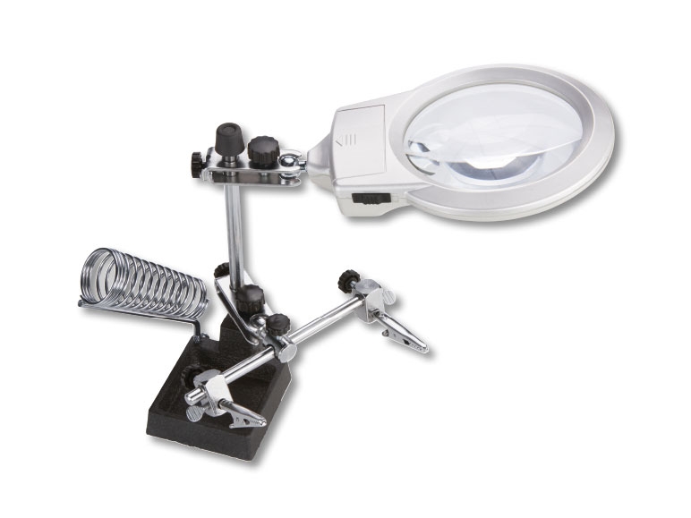 Loupe à LED pour travaux de précision