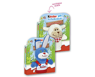 KINDER(R) Schokolade mit Fingerpuppe