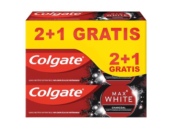 Dentifrice Colgate Max White au charbon actif